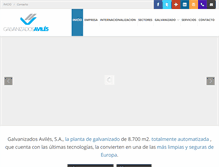 Tablet Screenshot of galvaviles.com